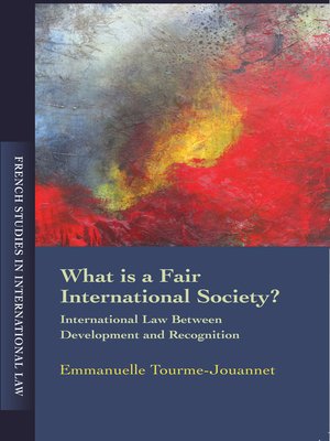 cover image of What Is a Fair International Society?